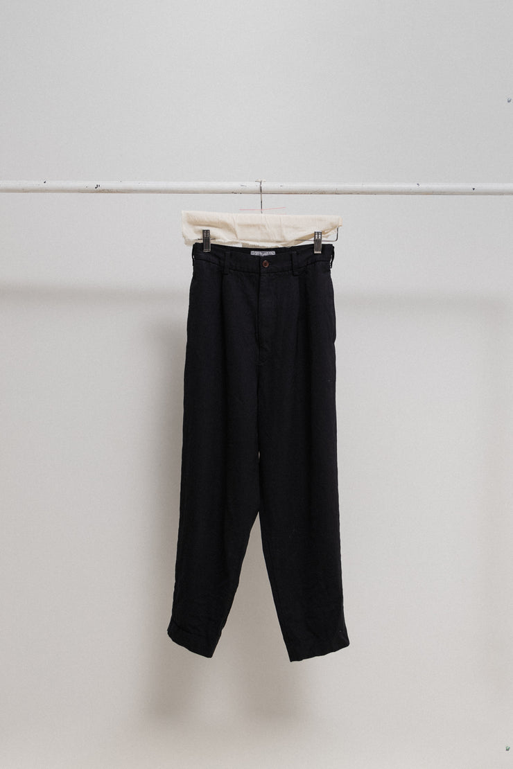 YOHJI YAMAMOTO - Tapered wool pants (1980&