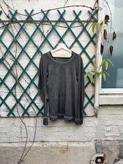 (New Arrival) BORIS BIDJAN SABERI - Double layer washed longsleeves top