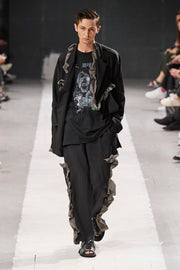 (Pre Sale) YOHJI YAMAMOTO POUR HOMME - SS24 Printed cotton longsleeves