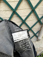 (New Arrival) ISAMU KATAYAMA BACKLASH - Waxed cargo pants with zippers