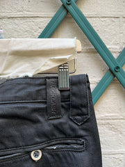 (New Arrival) ISAMU KATAYAMA BACKLASH - Waxed cargo pants with zippers