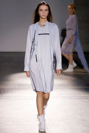 A.F VANDEVORST - SS07 Cotton shirt dress with chest belt detail