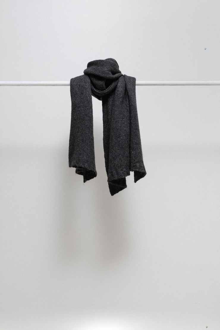 RICK OWENS - FW09 "CRUST" Giant alpaca wool scarf