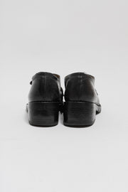 ANN DEMEULEMEESTER - Pointy leather shoes (early 90's)