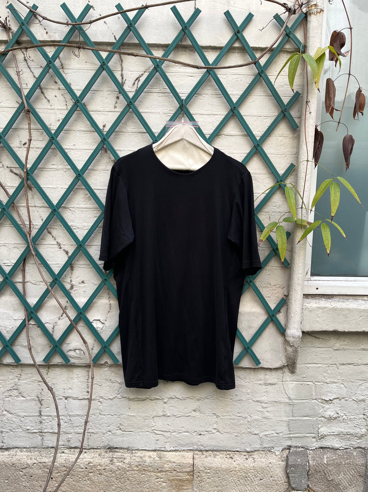(New Arrival) DEVOA - Cotton t shirt with red inner seams
