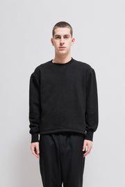 YOHJI YAMAMOTO Y'S FOR MEN - Cotton sweater with a tail back and snap buttons (early 2000's)