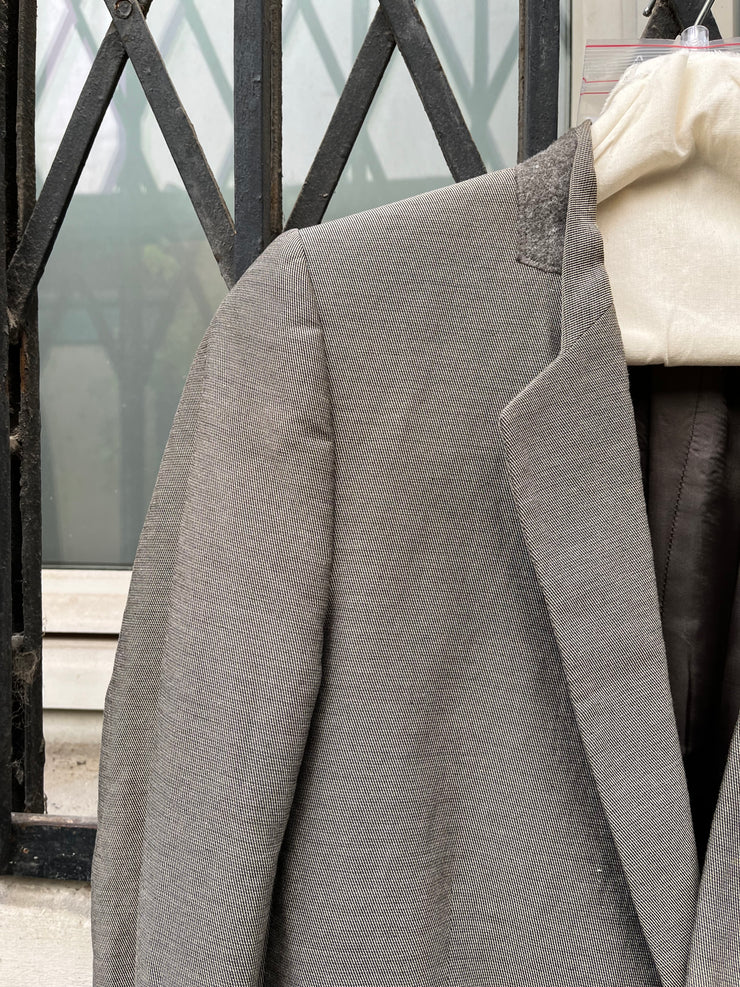 (New Arrival) RICK OWENS - SS11 Tailored jacket with padded shoulders and inner straps