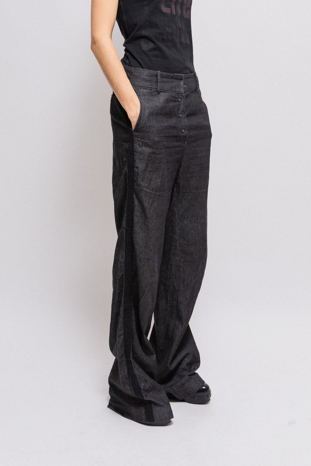 Ann Demeulemeester リネンパンツ XXS Ann Demeulemeester リネンパンツ XXS Ann Demeulemeester Women's