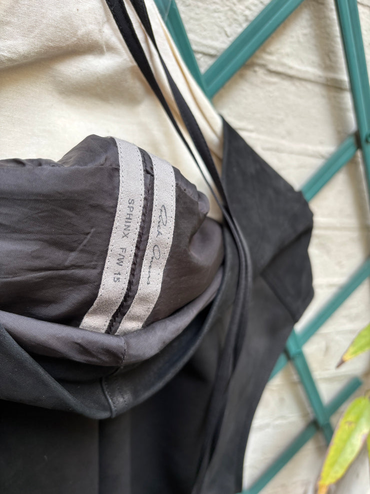 (New Arrival) RICK OWENS - FW15 "SPHINX" Suede leather top with rounded shoulders