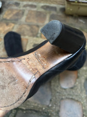 (New Arrival) A.F VANDEVORST - High leather boots with suede parts