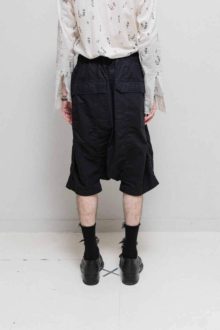 RICK OWENS DRKSHDW - FW18 Cotton pod shorts