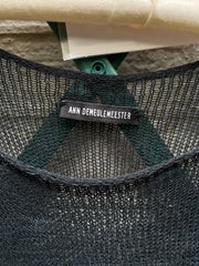 (New Arrival) ANN DEMEULEMEESTER - Early 2000’s See-through knitted dress top