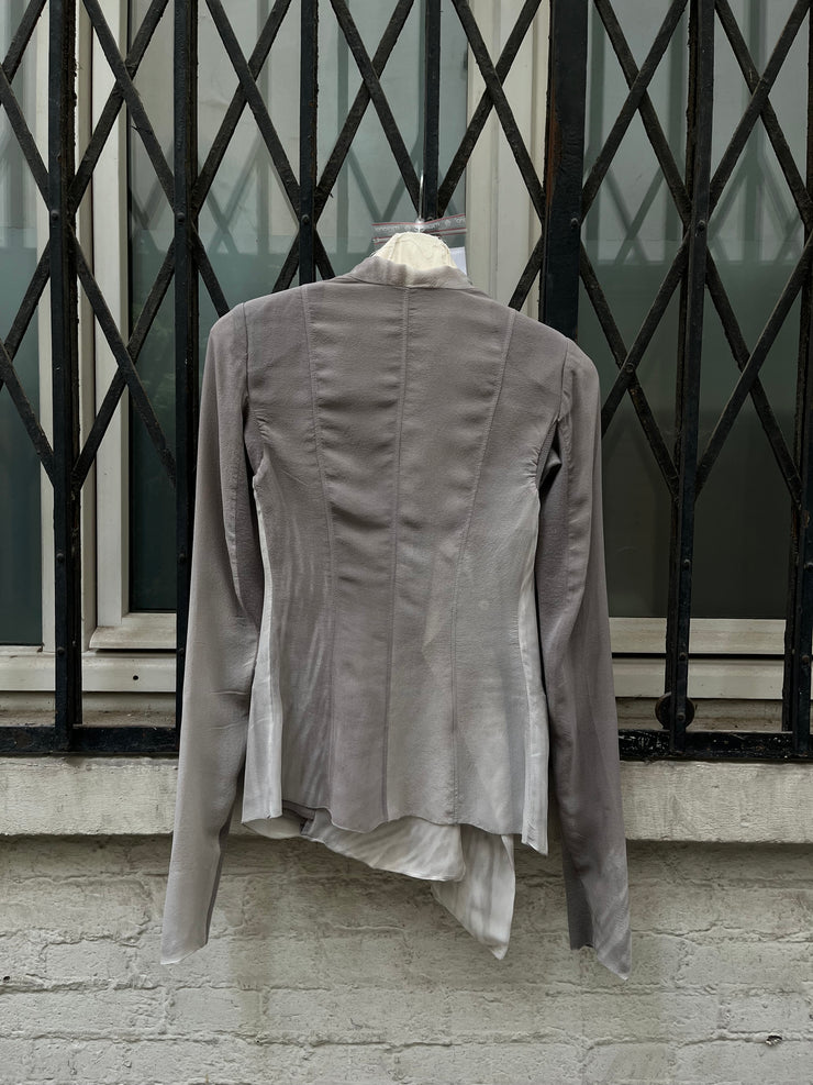 (New Arrival) RICK OWENS - SS10 « RELEASE » Silk patterned jacket