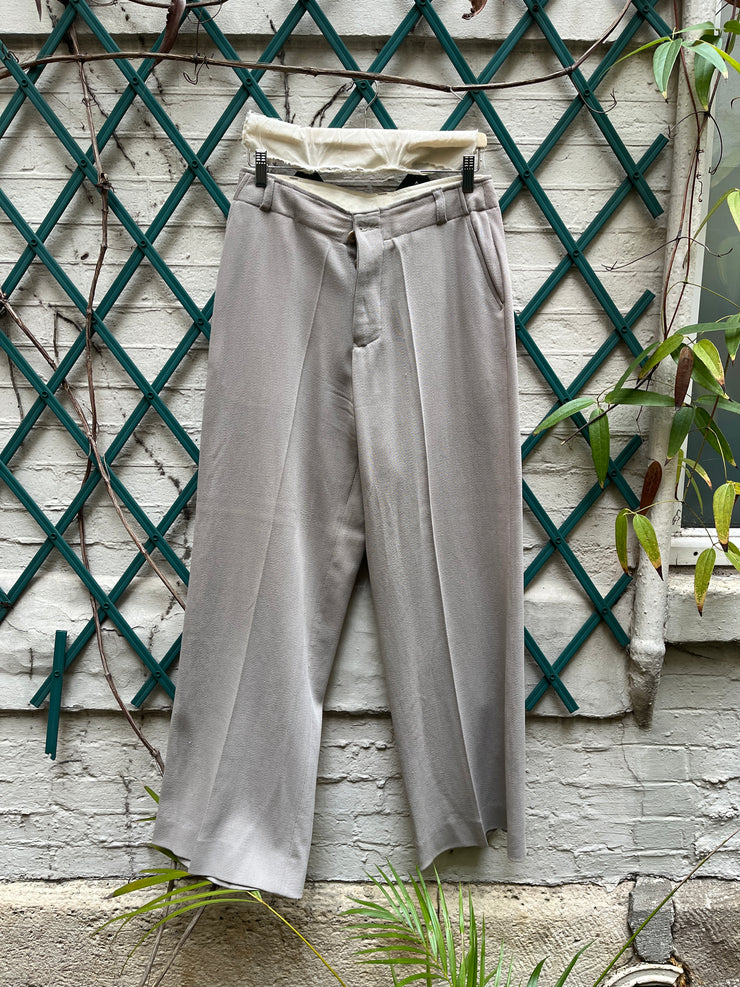 (Pre Sale) RICK OWENS - FW02 "SPARROWS" Virgin wool wide pants