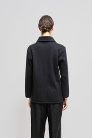 ANN DEMEULEMEESTER - Button up knitted jacket (early 2000's)
