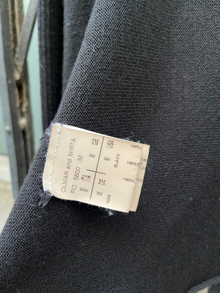 (New Arrival) RICK OWENS - FW07 « EXPLODER » Extra fine merino wool cardigan