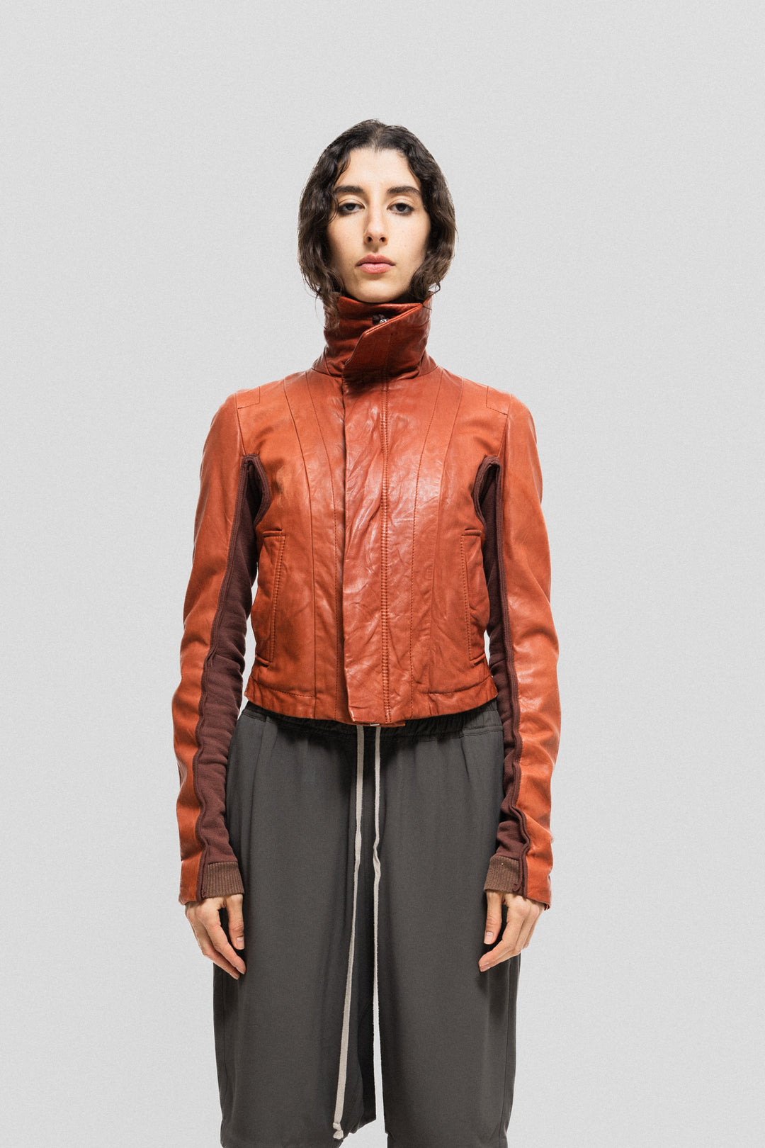 Rick Owens lamb leather jacket 羊革 Rick Owens lamb leather jacket 羊革 Rick Owens lamb leather