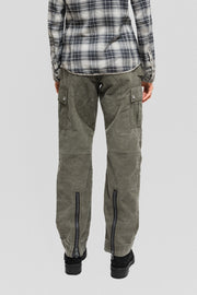 ISAMU KATAYAMA BACKLASH - Cargo pants made out of used military tent fabrics (pre-2012)