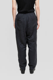 YOHJI YAMAMOTO POUR HOMME - Wide cotton/linen pants with an elastic waist (90's)