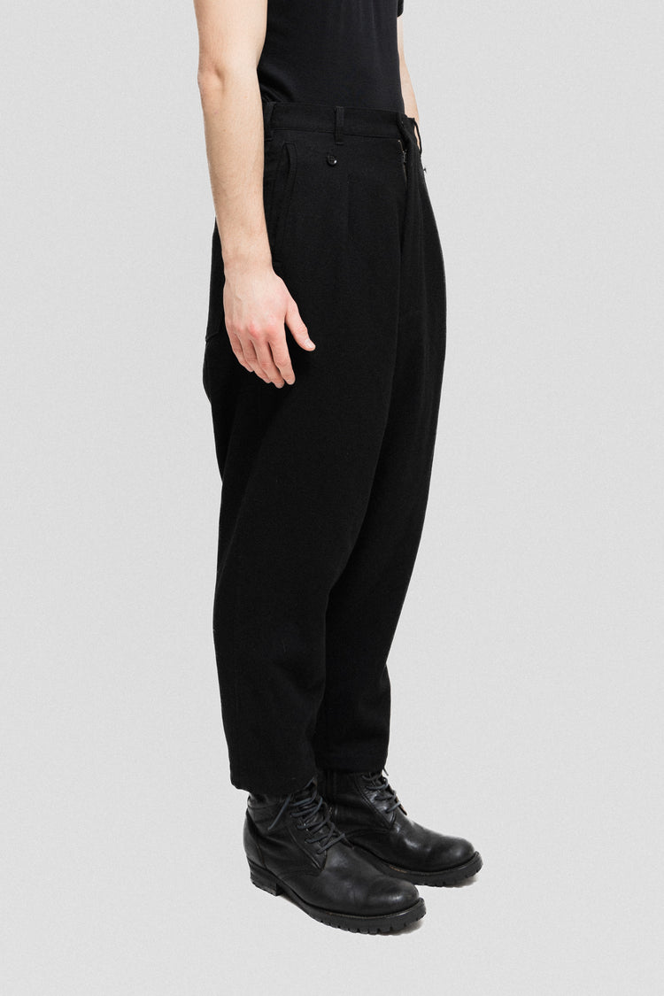 YOHJI YAMAMOTO POUR HOMME - Men Wool Gabardine Tab Wide Pant – Atelier New  York