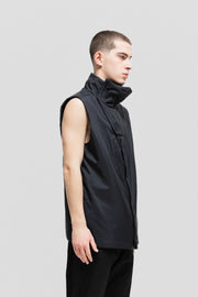 HELMUT LANG - FW02 Sleeveless down jacket with a high neck (runway sample)