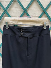 (New Arrival) YOHJI YAMAMOTO Y’S - Gabardine wool skirt with slit detail