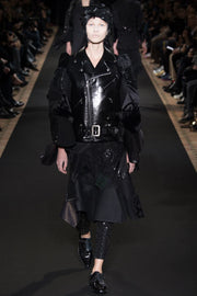 JUNYA WATANABE - FW14 Lace tweed wool and sequins patchwork skirt (runway)