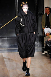 COMME DES GARÇONS - FW10 Padded wool balloon short pants with waist pleats (runway)