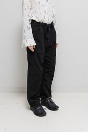 ISAMU KATAYAMA BACKLASH - Wide carpenter cotton pants