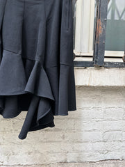 (New Arrival) COMME DES GARCONS - FW95 Wool ruffled midi skirt