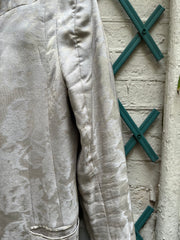 (New Arrival) ANN DEMEULEMEESTER - Cotton and silk long patterned jacket