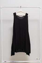 YOHJI YAMAMOTO Y'S - Rayon dress top with pockets