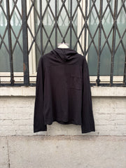 (New Arrival) KAPITAL - Boxy cotton hoodie with chest pocket