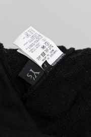 YOHJI YAMAMOTO Y'S - Cotton sweater with bottom zipper