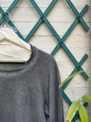 (New Arrival) BORIS BIDJAN SABERI - Double layer washed longsleeves top