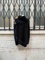 (New Arrival) COMME DES GARÇONS - FW02 Twisted felted wool jacket with contrast stitching
