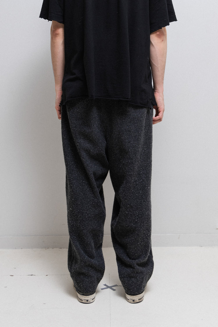 COMME DES GARÇONS HOMME DEUX - FW21 Fuzzy wool wide pants – L'OBSCUR