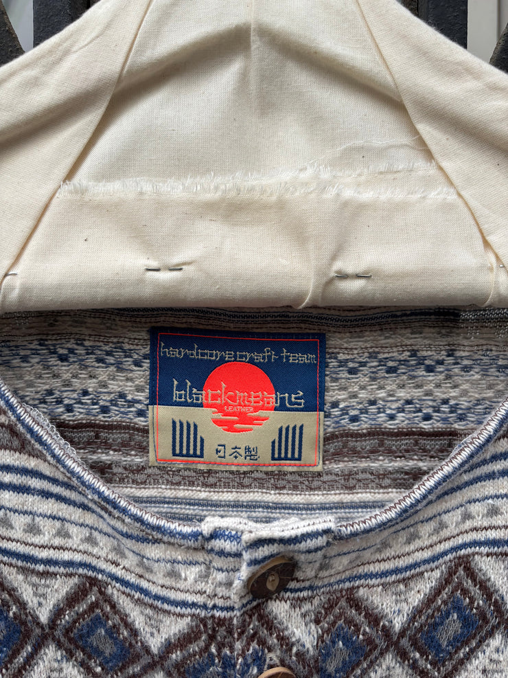 (New Arrival) BLACKMEANS - Seditionaries patterned muslin top