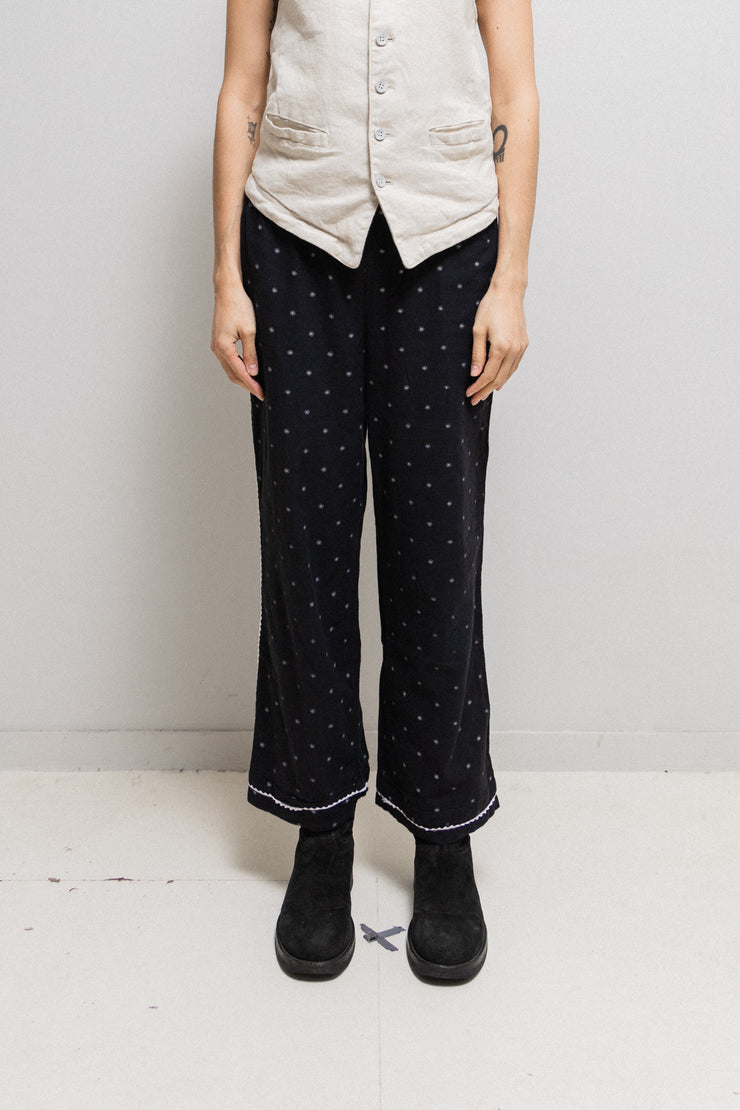 UNDERCOVER - SS05 "But Beautiful II" Patterned pyjama style cotton pants