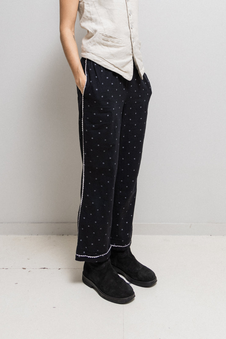 UNDERCOVER - SS05 "But Beautiful II" Patterned pyjama style cotton pants