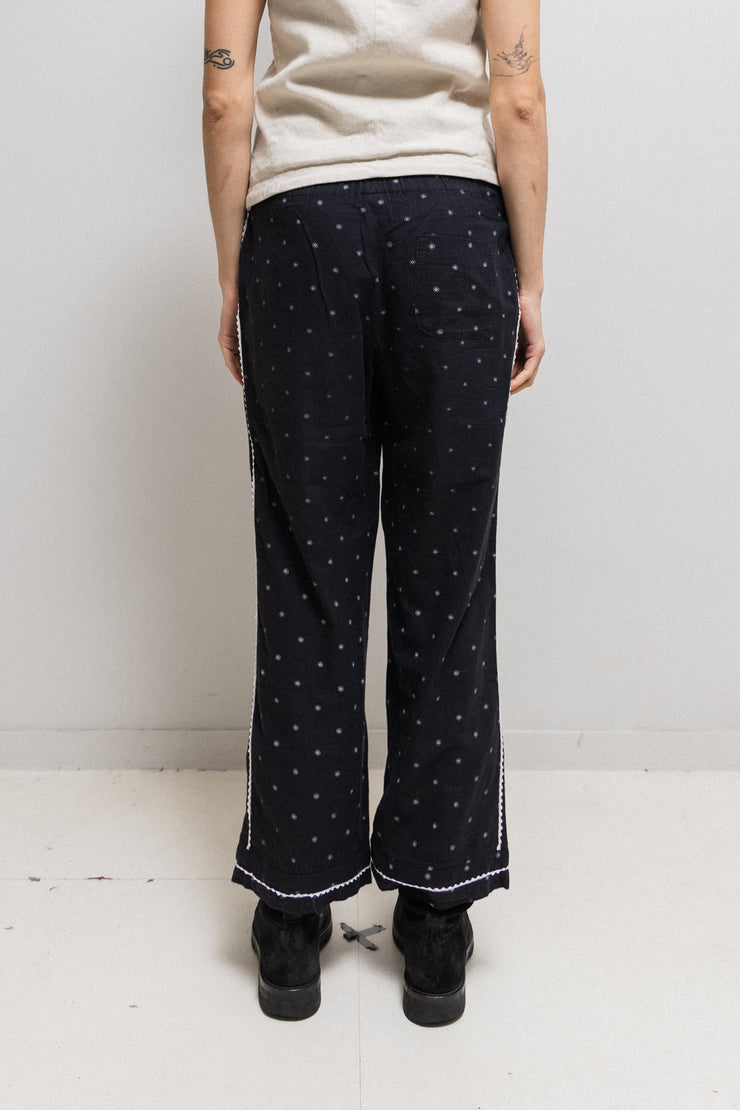 UNDERCOVER - SS05 "But Beautiful II" Patterned pyjama style cotton pants