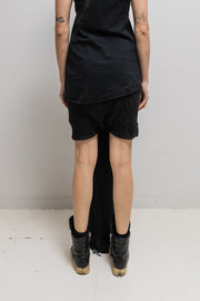 RICK OWENS - SS18 "DIRT" Silk bud boner skirt