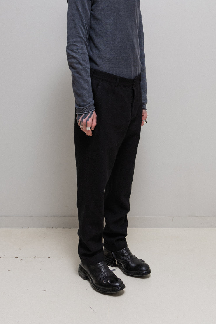 ANN DEMEULEMEESTER - Virgin wool wide pants