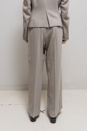 RICK OWENS - FW02 "SPARROWS" Virgin wool costume set jacket + pants (runway)