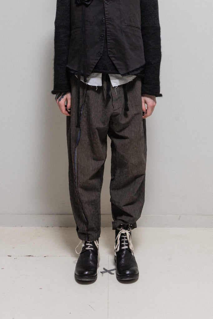 UMA WANG - SS17 Cotton + linen Pigiama pants – L'OBSCUR