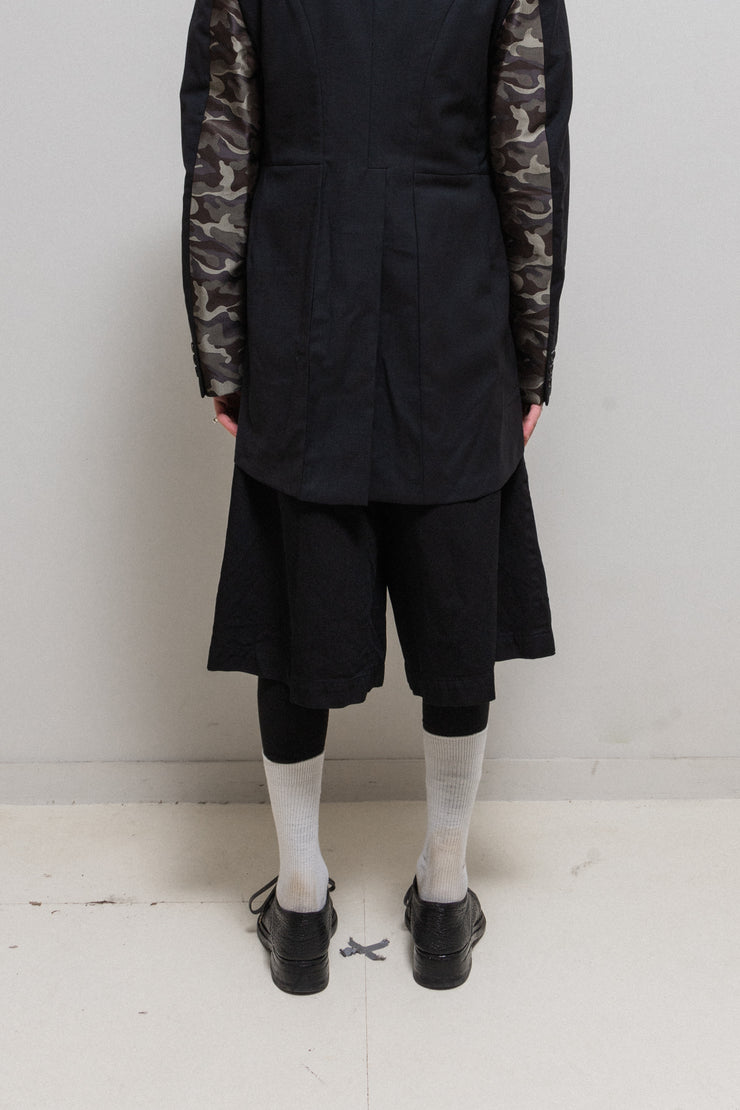 COMME DES GARCONS HOMME PLUS - SS14 Wide poly shorts