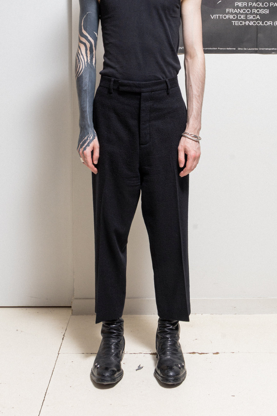 RICK OWENS - FW20 « PERFORMA » Cotton wool Astaire pants – L'OBSCUR