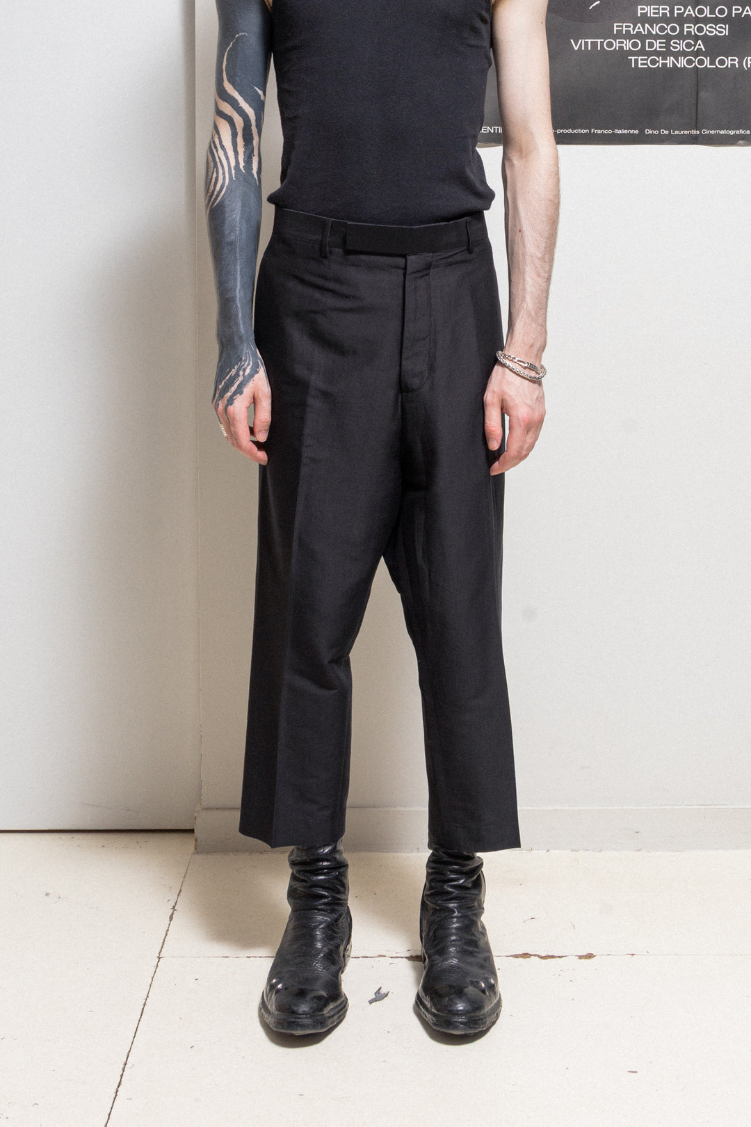 RICK OWENS - SS20 « TECUATL » Cotton silk Astaire pants – L'OBSCUR