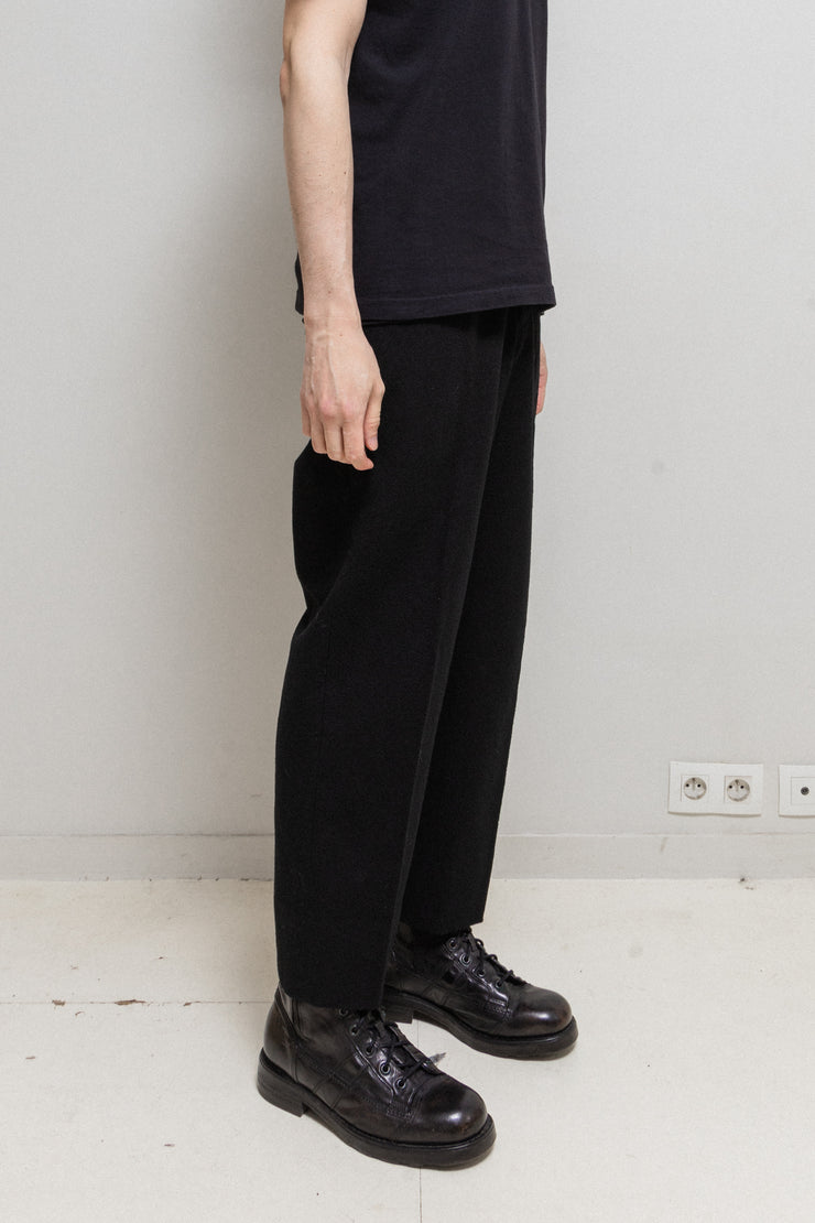 COMME DES GARCONS HOMME - FW02 Pleated wide wool pants