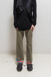 UNDERCOVER - SS03 "SCAB" Ethnic bottom cotton pants with flap pockets